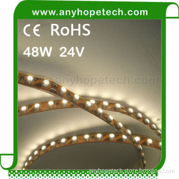 CE RoHS 2years warranty 24v 120ledm 4000K smd3528 flexible led light